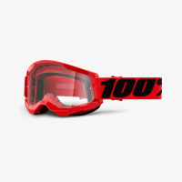 Gogle 100 PROCENT Strata 2 Red Clear Lens