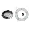 Tankring Evo Sw-Motech 5 Śrub Bmw F 650 St/Enduro Black