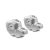 Zestaw Podwyższający Kierownicę 28mm Podwyższenie 30mm Przesunięcie 22mm Silver Sw-Motech