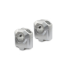 Zestaw Podwyższający Kierownicę 22mm Podwyższenie 30mm Silver Sw-Motech