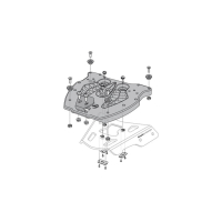 Płyta Montażowa Do Alu-Rack Pod Kufer Centralny Trax Adapter Plate Sw-Motech