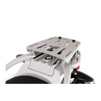 Stelaż Pod Płytę Montażową Kufra Alu-Rack Sw-Motech Bmw F 650 Gs/Dakar G 650 Gs/Sertao Silver