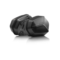 Zestaw Kufrów Bocznych Aero Abs I Stelaży Sw-Motech Bmw F 900 R / Xr (19-) Black 2x25l