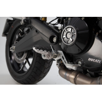 Podnóżki Evo Sw-Motech Ducati Models Black/Silver