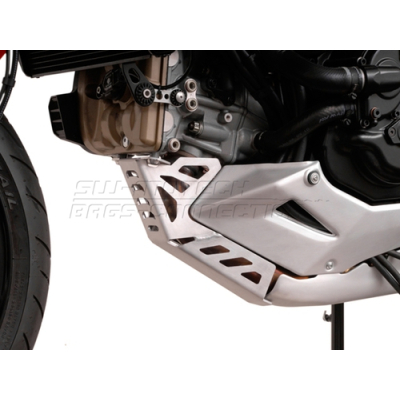 Osłona Silnika Płyta Pod Silnik Sw-Motech Ducati Multistrada 1200/S (10-14) Silver