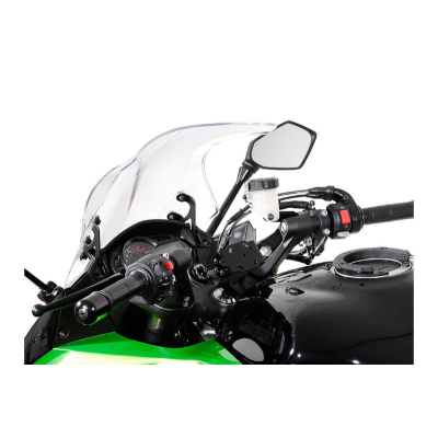 Mocowanie Gps Na Kierownicę Sw-Motech Kawasaki Z 1000 Sx (11-) Black