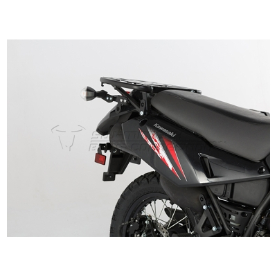 Zestaw Kufrów Bocznych Trax Adv I Stelaży Sw-Motech Kawasaki Klr 650 (08-) Silver 45/37l