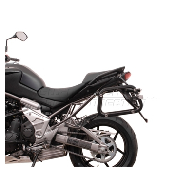 Zestaw Kufrów Bocznych Trax Adv I Stelaży Sw-Motech Kawasaki Versys 650 (07-14) Black 37/37l