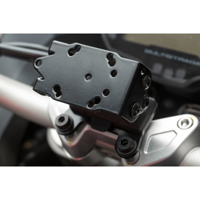 Mocowanie Gps Na Kierownicę Sw-Motech Ducati Multistrada 1200/950/1260 Black