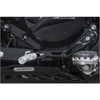 Dźwignia Zmiany Biegów Sw-Motech Bmw F 650 Gs F 700 Gs F 800 Gs/Adventure Black/Silver