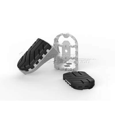Podnóżki Ion Sw-Motech Bmw R1200gs Lc/Adv (13-) R1250gs/Adv (18-) Silver