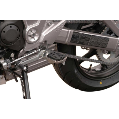 Podnóżki Ion Sw-Motech Kawasaki Versys 650/Zrx1200/Z1000/Z900rs Silver