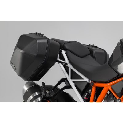 Zestaw Kufrów Bocznych Urban Abs I Stelaży Sw-Motech Ktm 1290 Super Duke R (16-) Black 2x165l