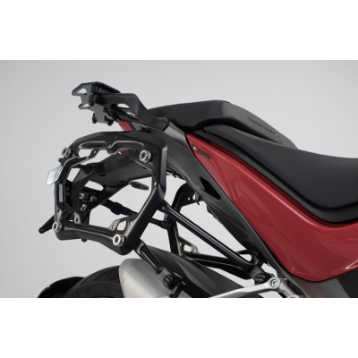 Zestaw Kufrów Bocznych Trax Adv I Stelaży Sw-Motech Ducati Multistrada 1260 (18-) Black 37/37l