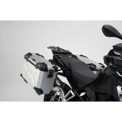 Zestaw Kufrów Bocznych Trax Adv I Stelaży Sw-Motech Bmw F750gs F850gs/Adv (18-) Silver 45/37l