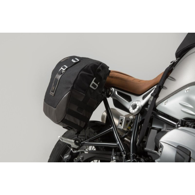 Zestaw Sakwa I Stelaż Legend Gear Black Edition Sw-Motech Bmw R Ninet Scrambler (16-) Black