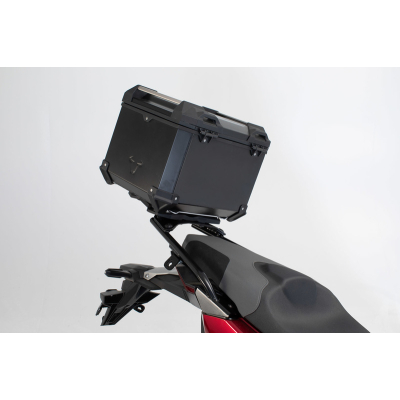 Zestaw Kufra Centralnego Trax Adv Sw-Motech Kawasaki Versys 650 (15-) Black 38l