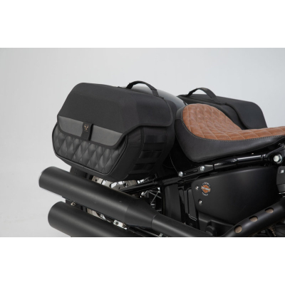 Zestaw Sakw I Stelaży Legend Gear Sw-Motech Harley-Davidson Softail Street Bob (17-) Black