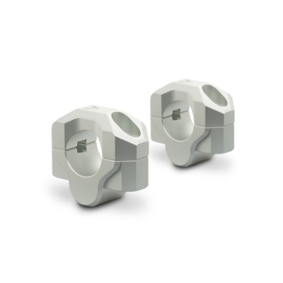 Zestaw Podwyższający Kierownicę 28mm Podwyższenie 20mm Sw-Motech Silver