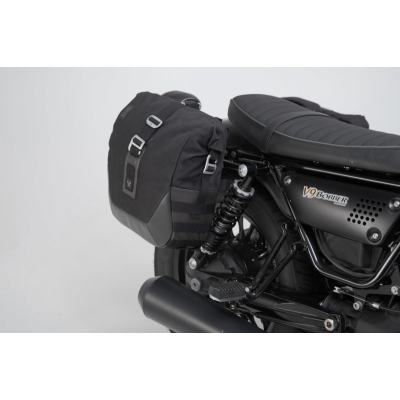 Zestaw Sakw I Stelaży Legend Gear Black Edition Sw-Motech Moto Guzzi V9 Roamer/Bobber (15-) Black