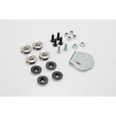 Zestaw Kufra Centralnego Trax Adv Sw-Motech Suzuki Gsf 600/650/1200/1250 Silver 38l