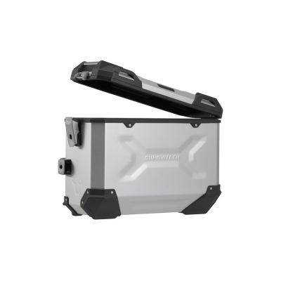 Zestaw Kufrów Bocznych Trax Adv I Stelaży Sw-Motech Suzuki Dl 650 (17-) Silver 37/37l