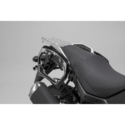Zestaw Kufrów Bocznych Trax Adv I Stelaży Sw-Motech Suzuki Dl 650 (17-) Silver 37/37l