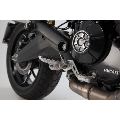 Podnóżki Evo Sw-Motech Ducati Models Black/Silver