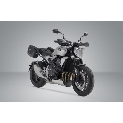 Zestaw Kufrów Bocznych Urban Abs I Stelaży Sw-Motech Honda Cb1000r (21-) Black 2x165l