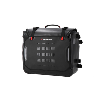 Sakwa Boczna Sysbag Wp L Wodoodporna Sw-Motech Zaw. Paski Mocujące Do Motocykla Black 27-40l