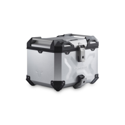 Zestaw Kufra Centralnego Trax Adv Sw-Motech Kawasaki Z650rs (21-)/ 50th Anniv. (22-) Silver 38l