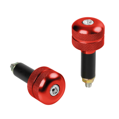 Ciężarki do kierownicy Lampa 13/17 mm - czerwone