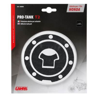 Osłona wlewu paliwa Lampa - Carbon - Honda (7 otworów)
