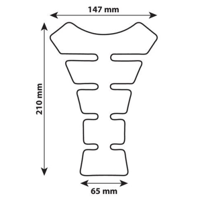 Tank pad Lampa Pro-Tank X4 Black