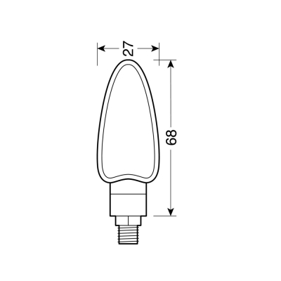 Kierunkowskazy Lampa Arrow 12V LED