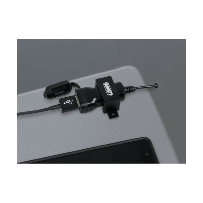 Ładowarka USB Lampa Usb Fix Omega  12 / 24V z mocowaniem na śruby i złącza