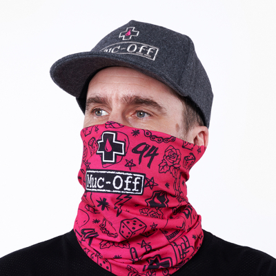 Komin na szyję Muc-Off koloru pink punk