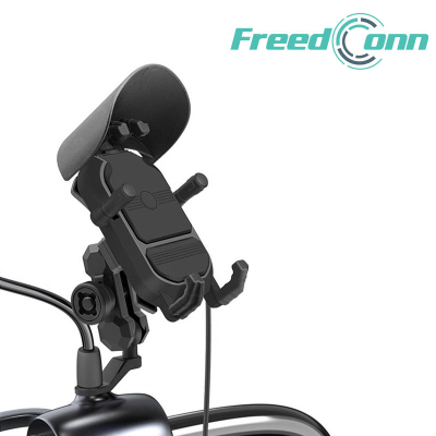 Uchwyt motocyklowy z indukcją na telefon FreedConn   MC29