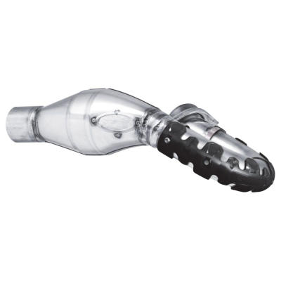 Osłona Kolektora Wydechowego Polisport (4t) Krótka 22 Cm Kolor Czarny