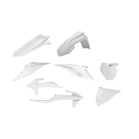 Komplet Plastików Polisport Ktm Sx/Sx-F '19-'22 W Zestawie Tablica Przednia (8666400008) Kolor Biały
