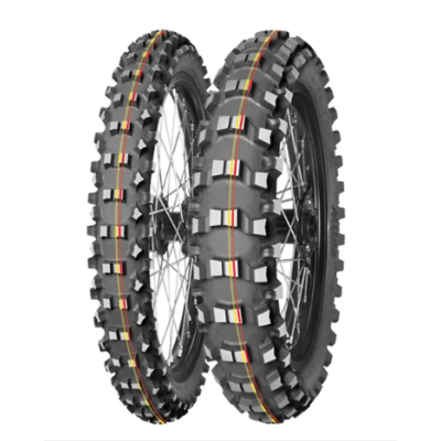 Opona Mitas 70/100-17 Terra Force-Mx Sm 40m (Czerwono-Żółty Pasek) Tt Przód Dot 2023 (Dot:Jjdt) (460065) Zamiennik:70000165 (Substytut:Terra Force-Mx
