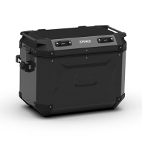 Kufry Boczne 37l Prawy I 48l Lewy Monokey  Side  K'force Aluminiowe Black Line ( = 2 Szt)