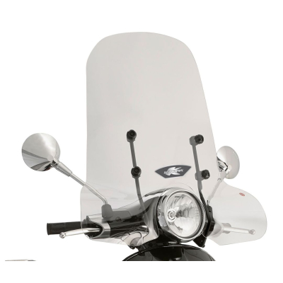 Szyba Piaggio Vespa Primavera 50-125-150 (14-19), Vespa Sprint 50-125-150 (14-19) 50 X 69 Przezroczysta - Potrzebne Mocowanie A5608ak