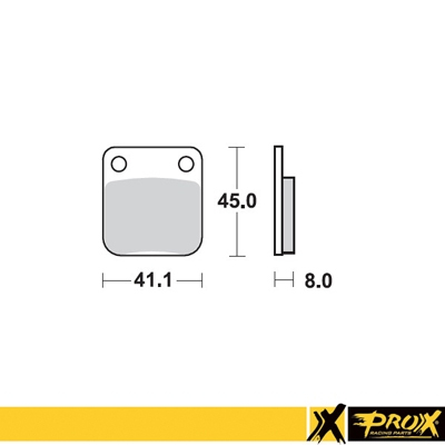 Klocki Hamulcowe Prox Kh54 Kawasaki Kx 65 '00-20, Suzuki Rm 65 '03-05 Tył
