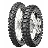 Komplet Opon Dunlop (636108/24) 80/100-21 Geomax Mx33 51m Tt Przód Dot 2024 + (636097/23) 110/90-19 Geomax Mx33 62m Tt Tył Dot 2023 + Kubek Termiczy D