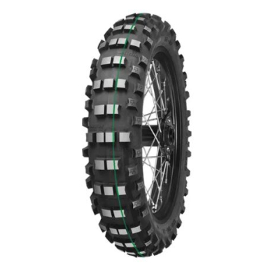 Opona Mitas 140/80-18 Ef-07 70r Tt Super Light Enduro Fim (Zielony Pasek) Tył Dot 13-21/2023 (26274)