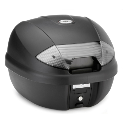 Kufer Centralny 30l Monolock Z Białymi Odblaskami ( Zawiera Płytę )