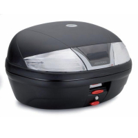 Kufer Centralny 46l Monolock Zippy Z Białymi Odblaskami ( Zawiera Płytę ) (K46nt)