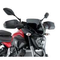 Szyba Yamaha Mt 07 700 (14-15) 28,5 X 36 Cm Przyciemniana Z Mocowaniami