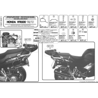 Stelaż Kufrów Bocznych Monokey Honda Vfr 800 (98-01)